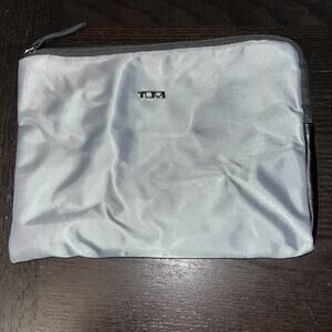 Tumi for Delta Gray Mini Toiletry Bag 8.5" x 6.5"
